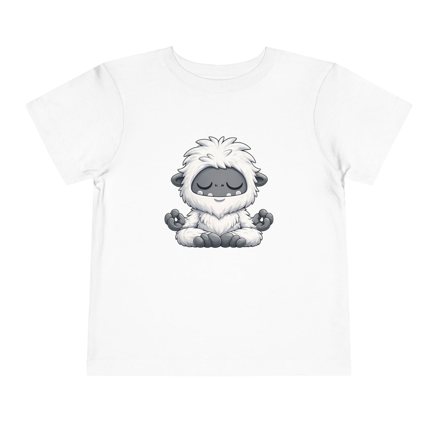 Meditating Baby Yeti Toddler Tee