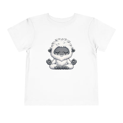 Meditating Baby Yeti Toddler Tee