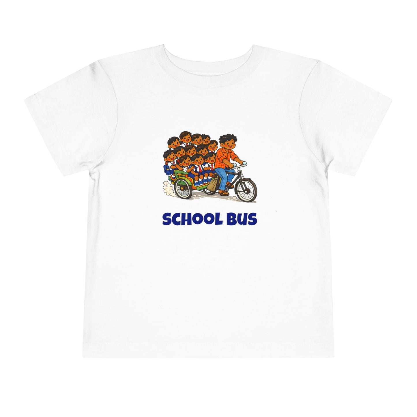 Schulbus-Kleinkind-T-Shirt