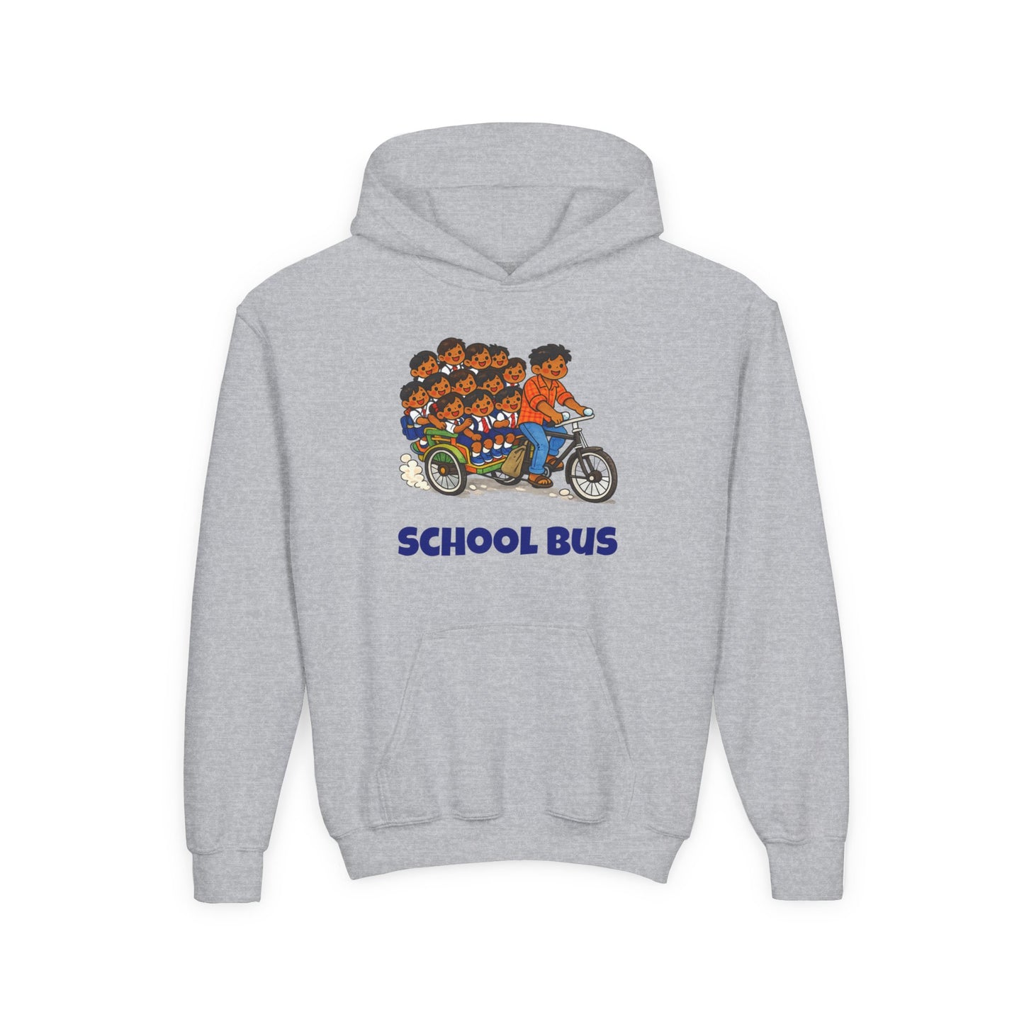 School Bus Kids Hoodie