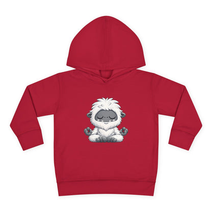 Meditating Baby Yeti Toddler Hoodie