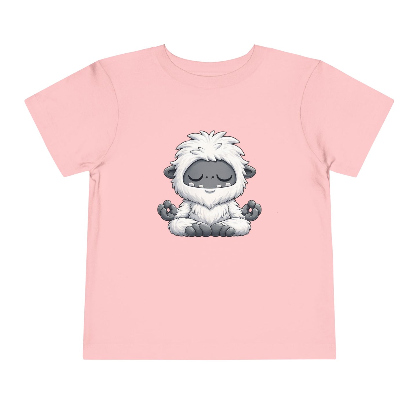 Meditating Baby Yeti Toddler Tee