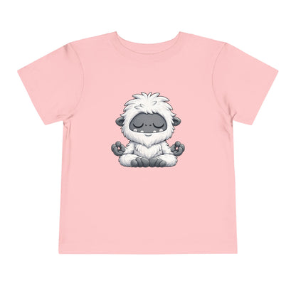 Meditating Baby Yeti Toddler Tee