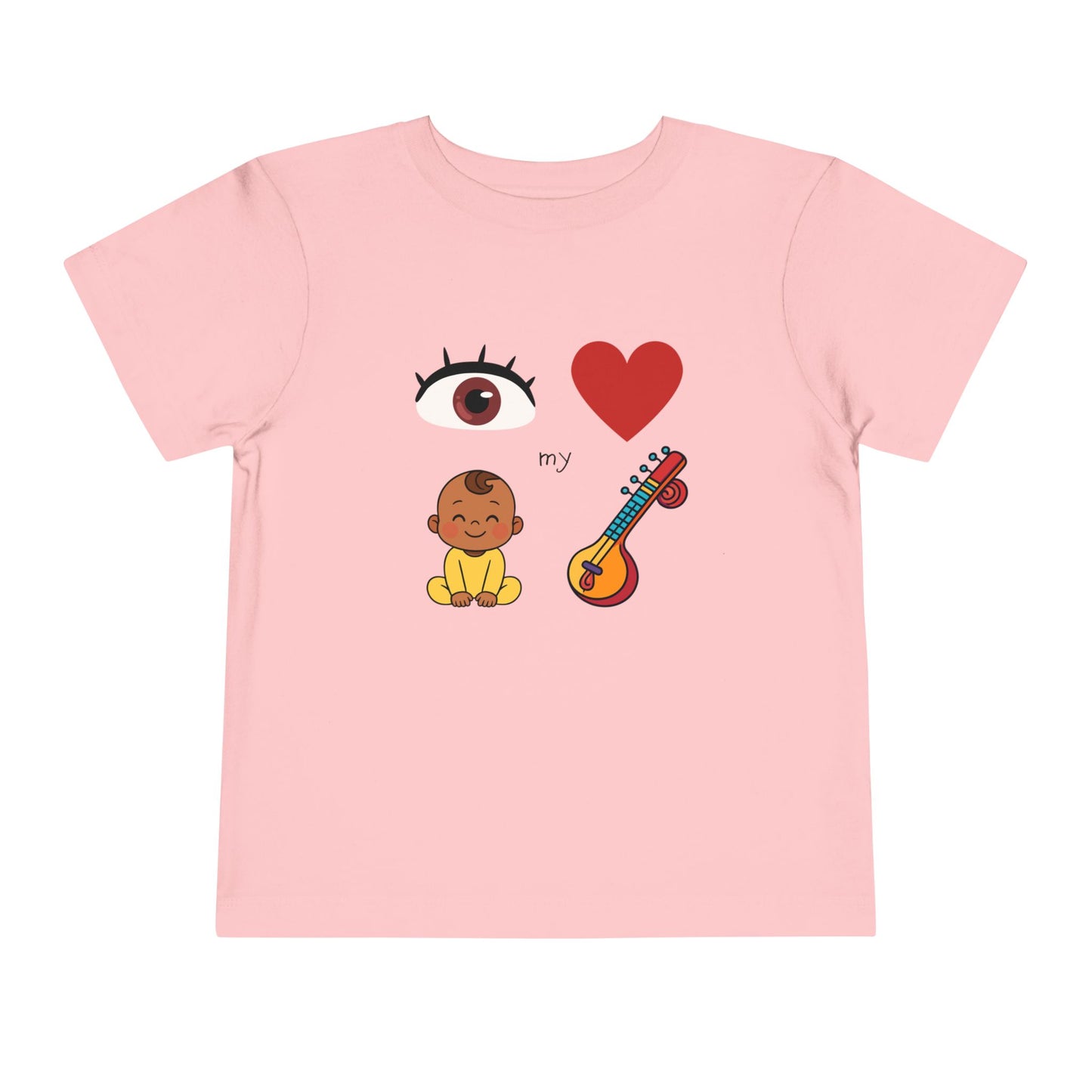 Eye Heart My Baby Sitar Toddler Tee