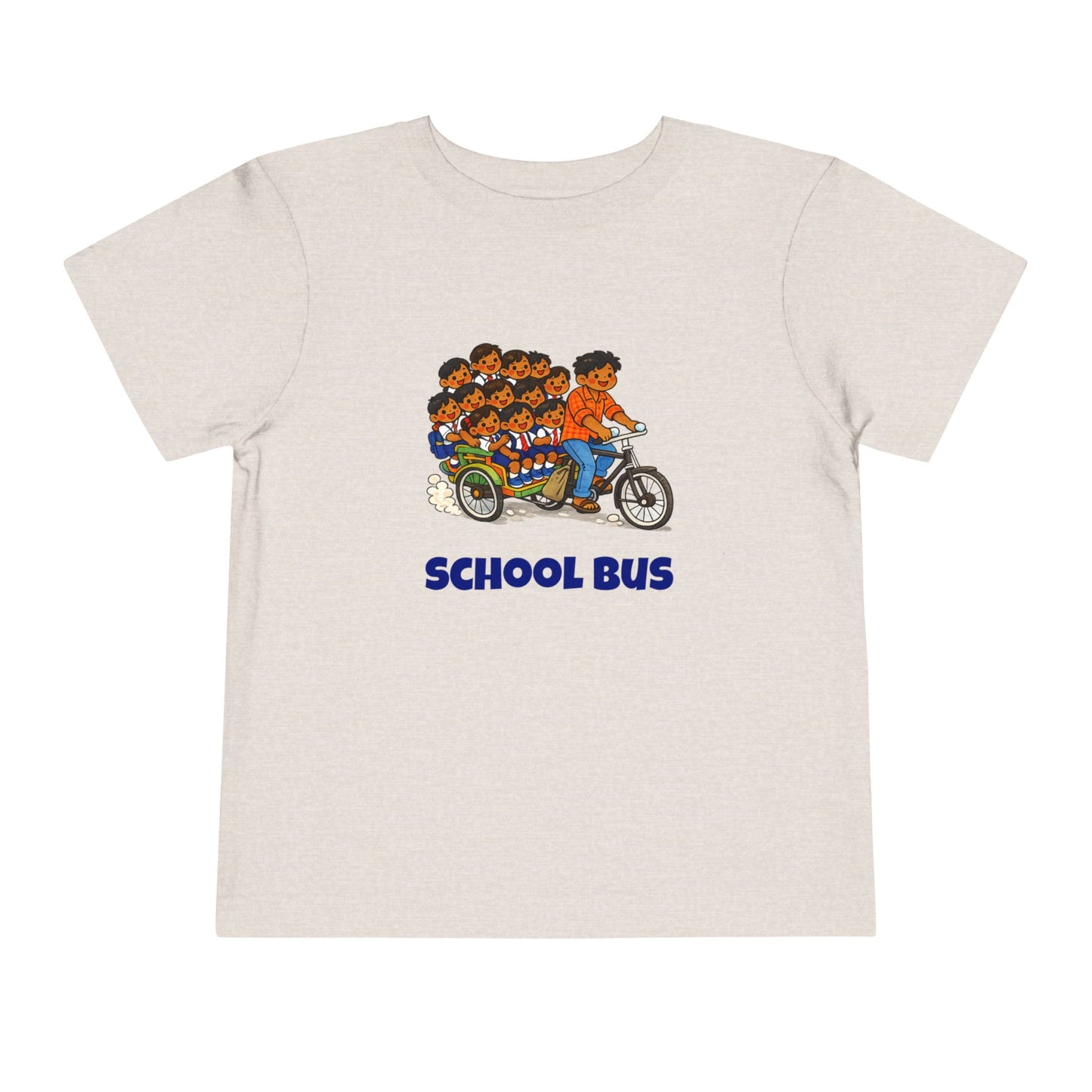 Schulbus-Kleinkind-T-Shirt
