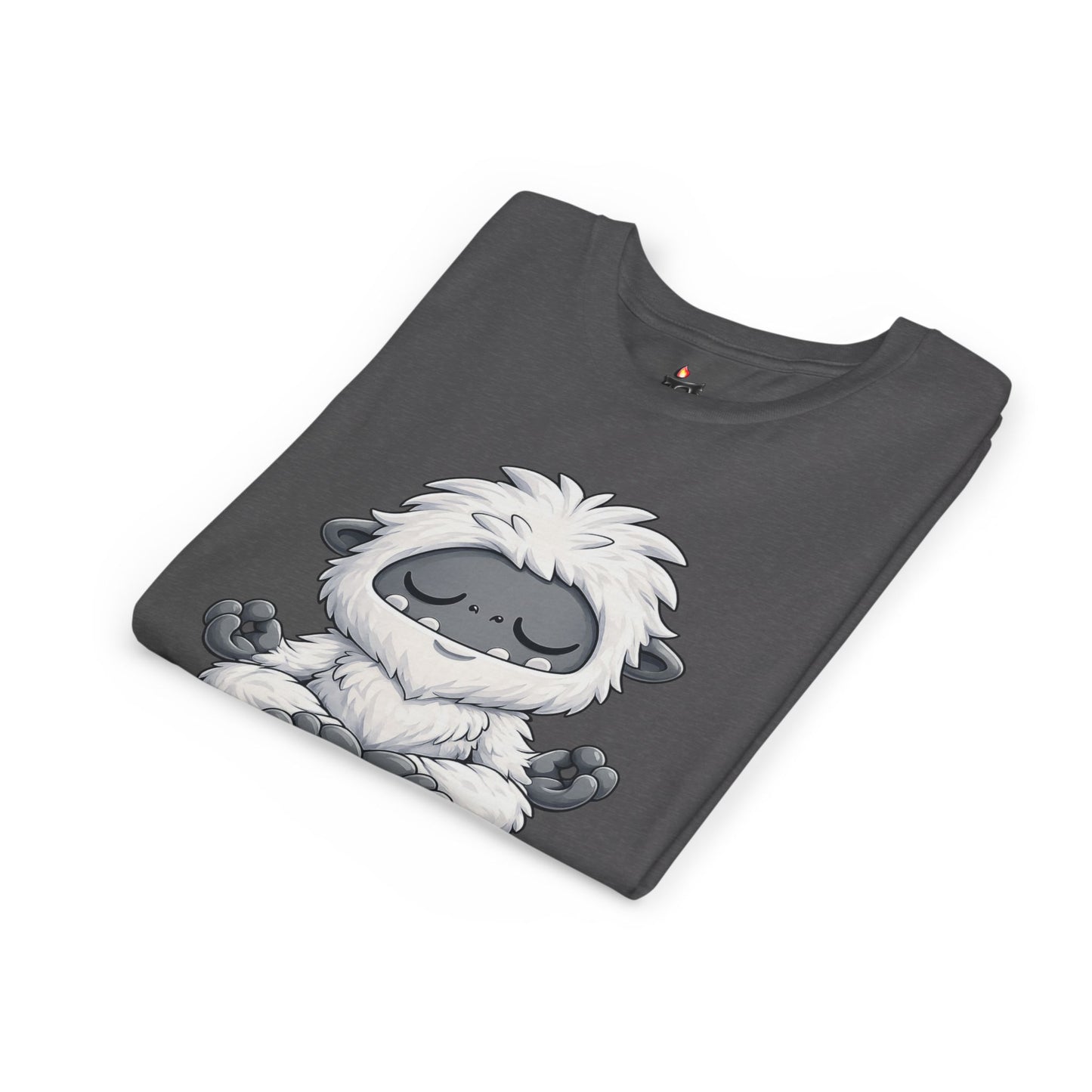 Meditating Baby Yeti Kids Tee