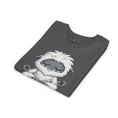 Meditating Baby Yeti Kids Tee