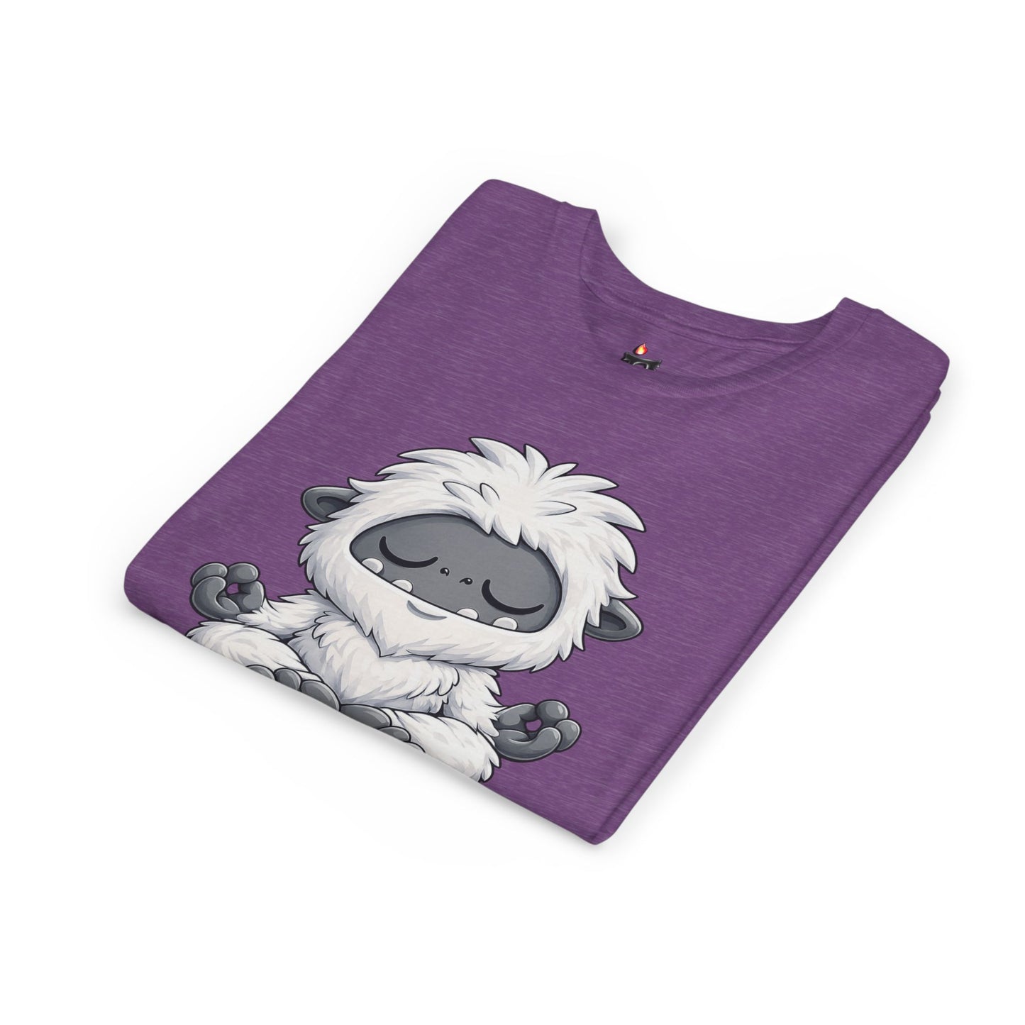 Meditating Baby Yeti Kids Tee