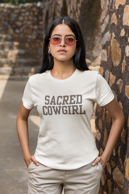 Sacred Cowgirl Women's T-shirt