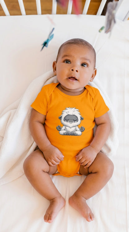 Meditating Baby Yeti Onesie