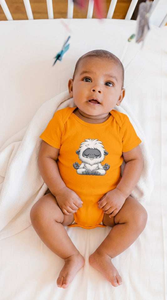 Meditating Baby Yeti Onesie