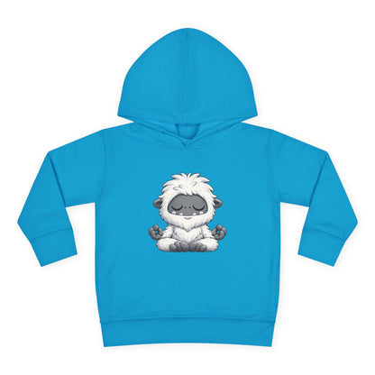 Meditating Baby Yeti Toddler Hoodie