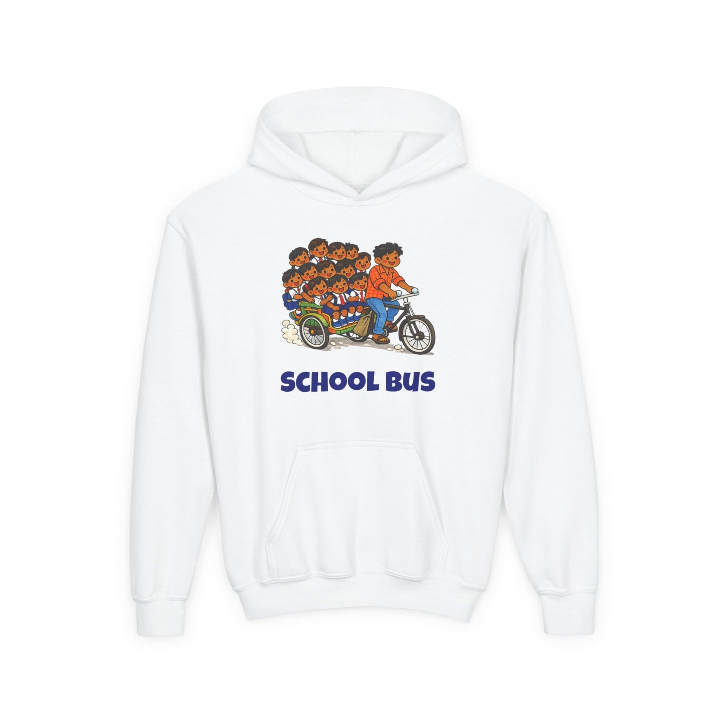 School Bus Kids Hoodie