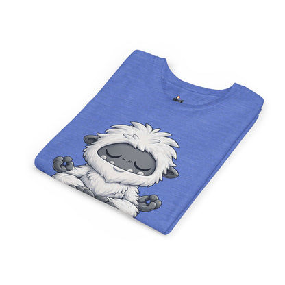 Meditating Baby Yeti Kids Tee