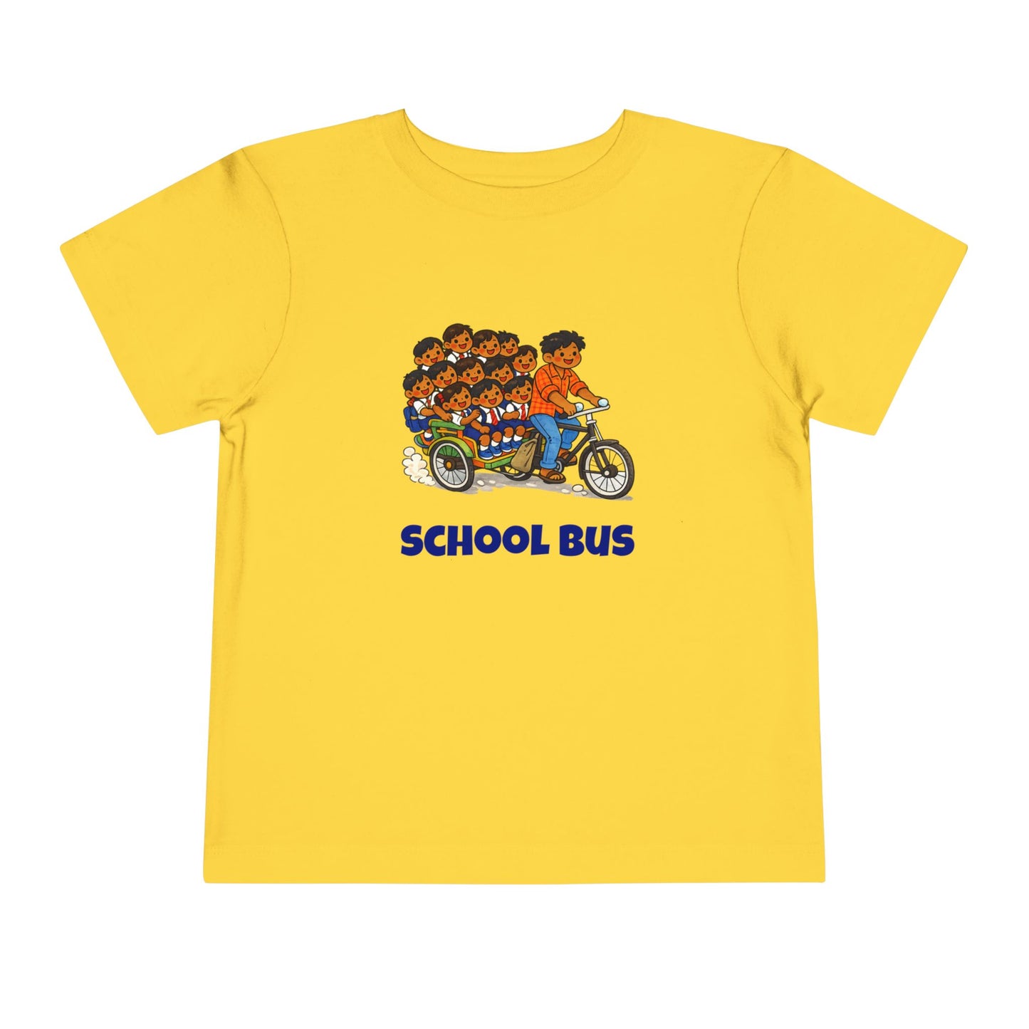 Schulbus-Kleinkind-T-Shirt