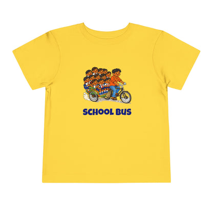 Schulbus-Kleinkind-T-Shirt