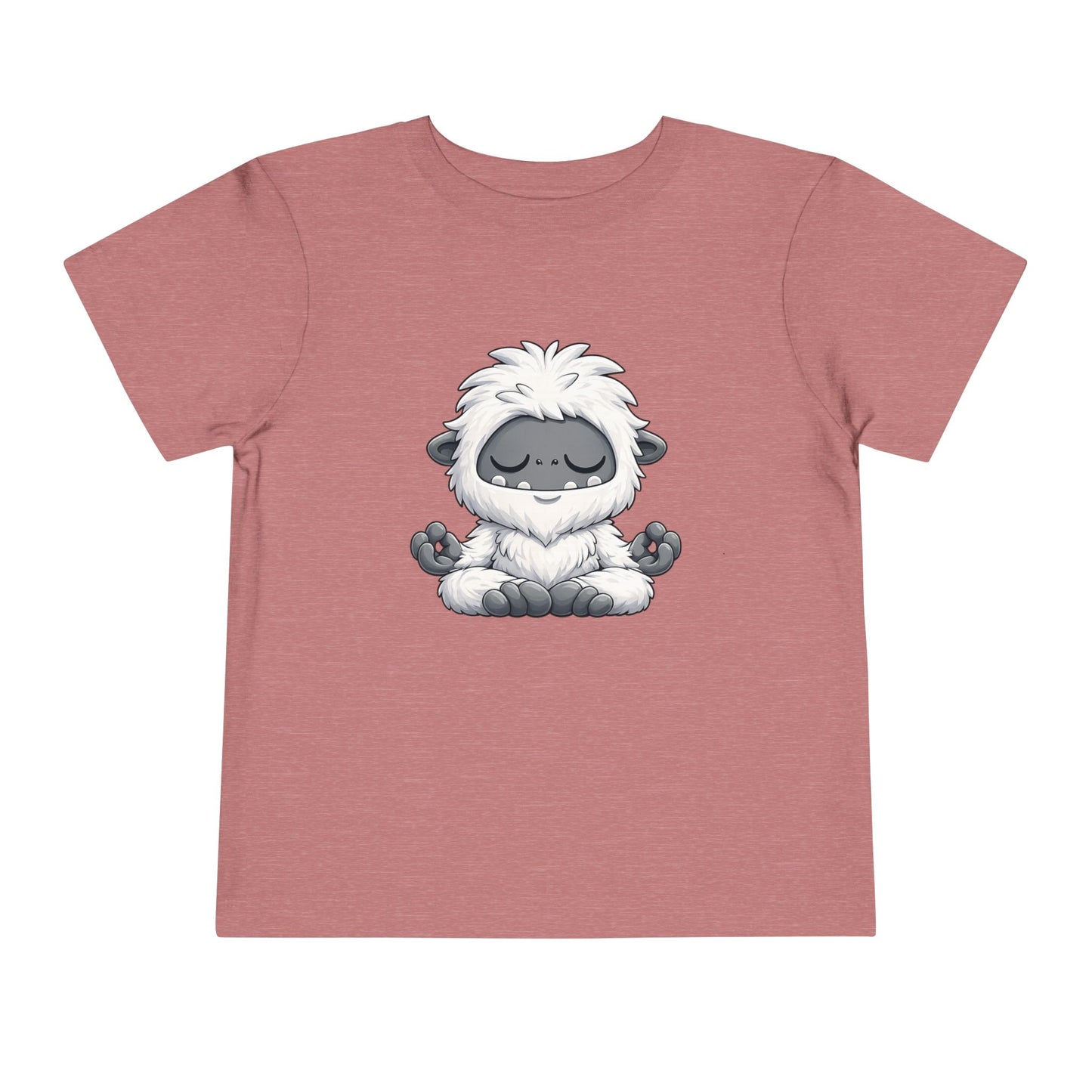 Meditating Baby Yeti Toddler Tee