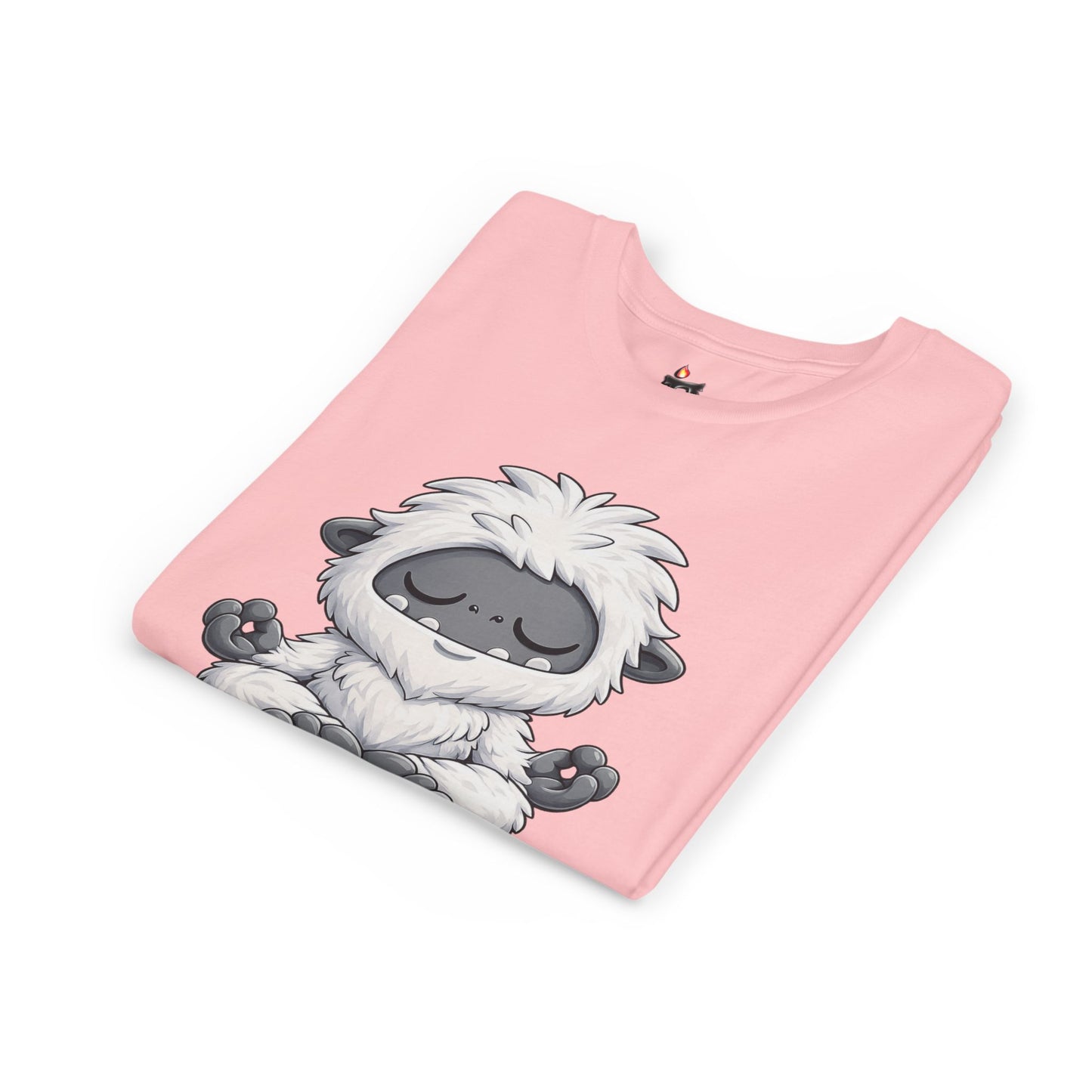 Meditating Baby Yeti Kids Tee